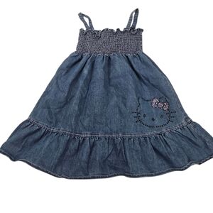 Sanrio Blue Denim Hello Kitty Dress